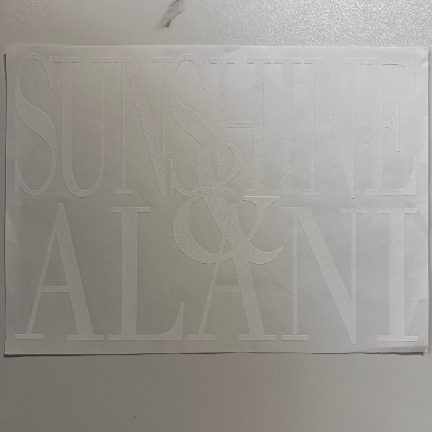 Sunshine & Alani