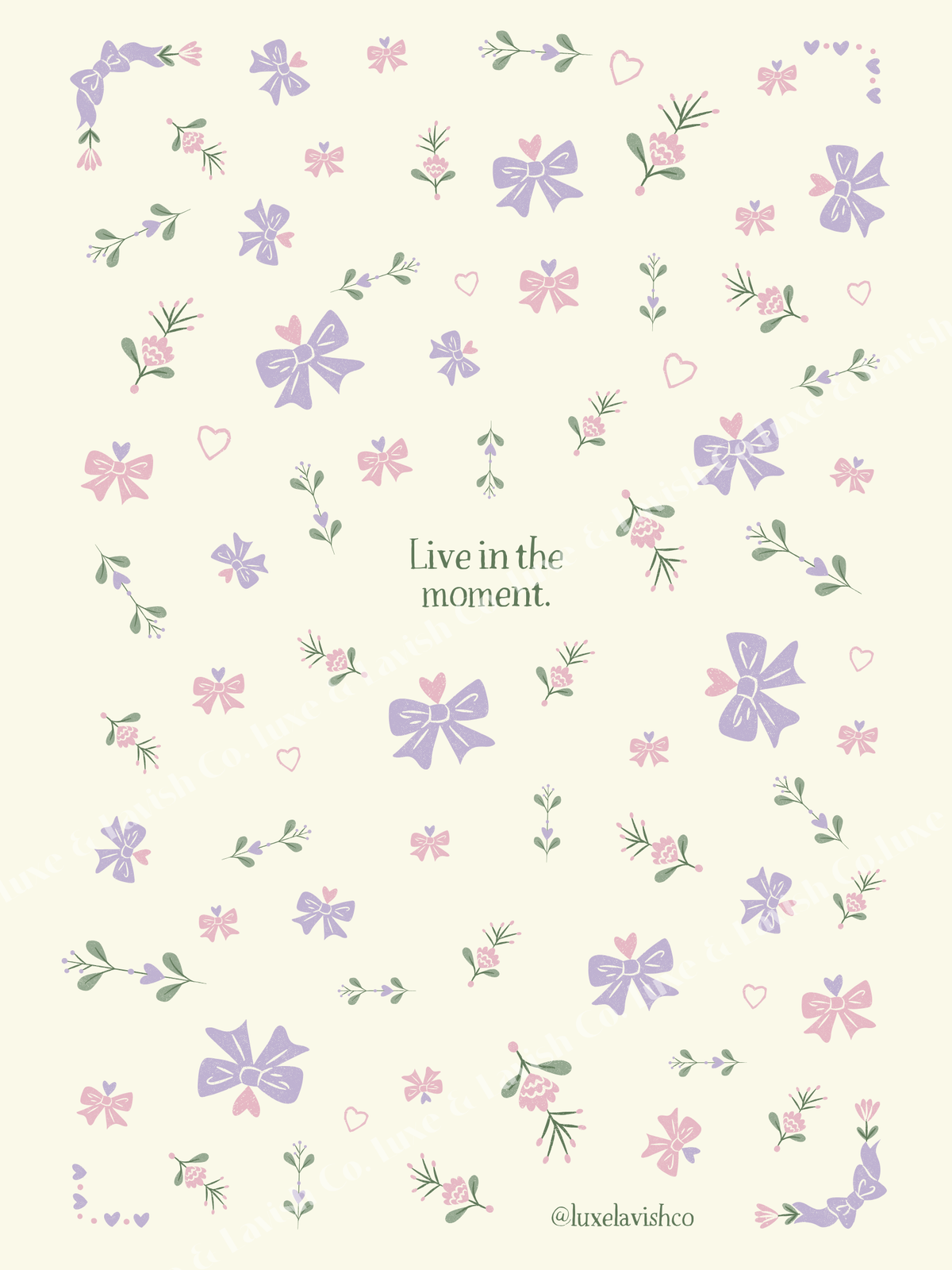 Live In The Moment Digital Print
