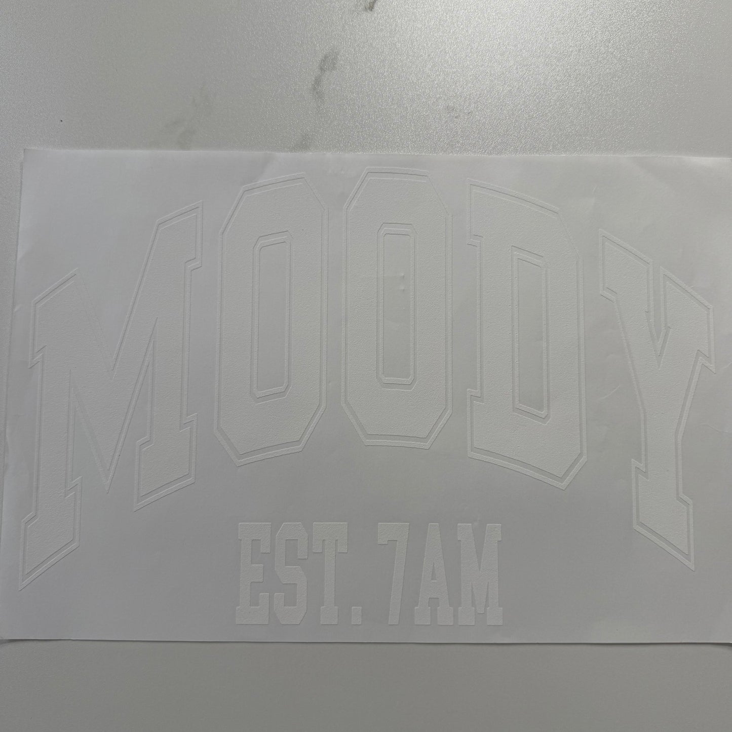 Moody EST 7AM