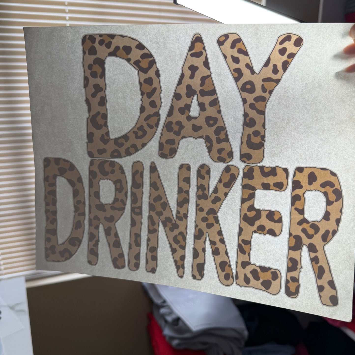 Day Drinker Leopard
