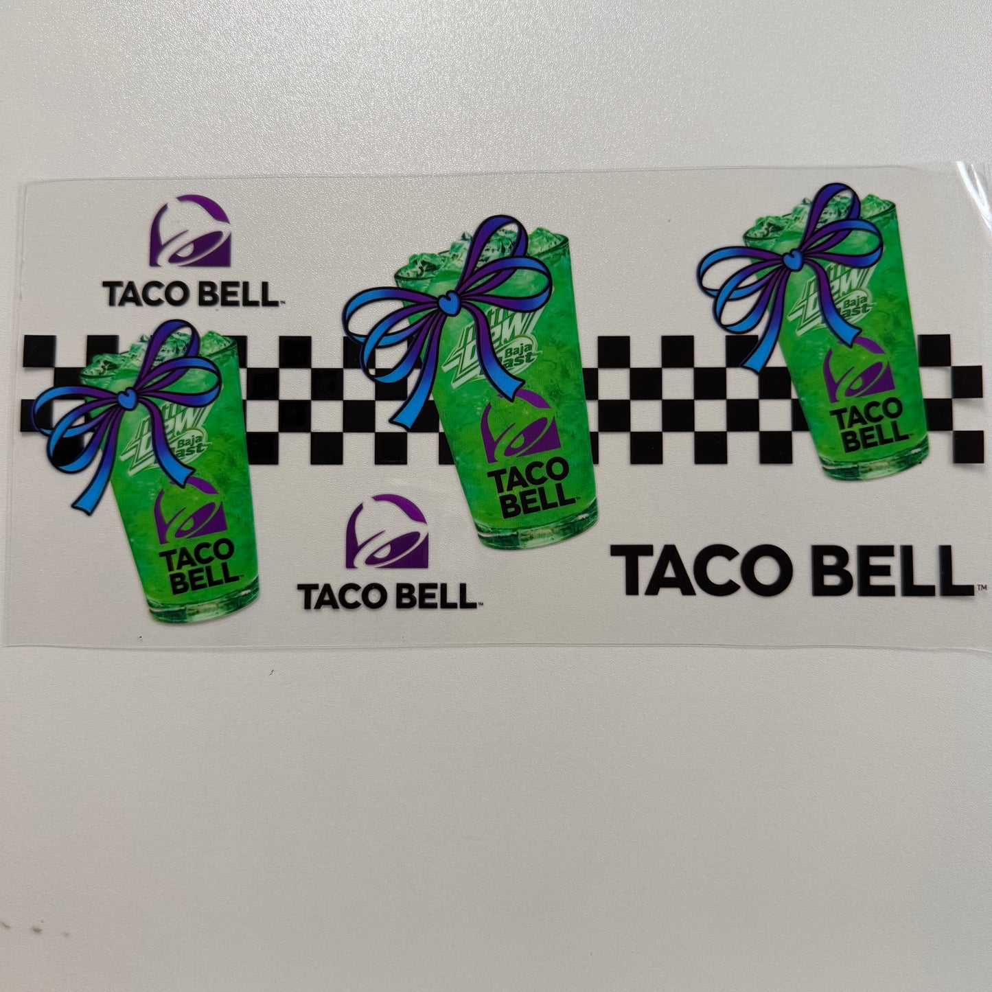#933 - Taco Bell Checkered