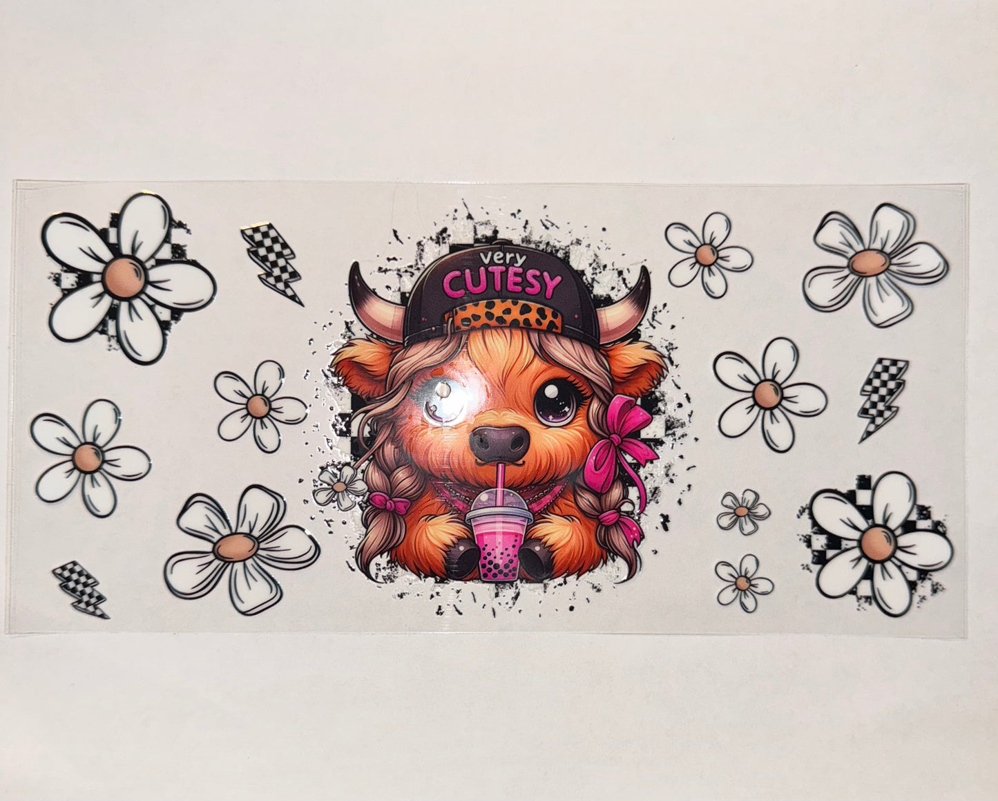 #490 - Very Cutesy Highland Cow