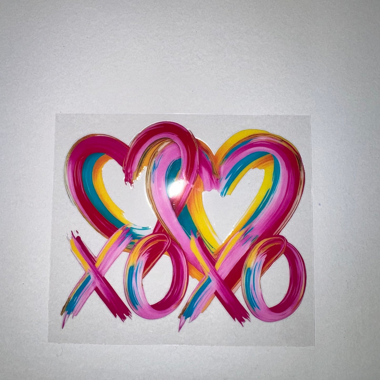 #726 - Watercolor XOXO