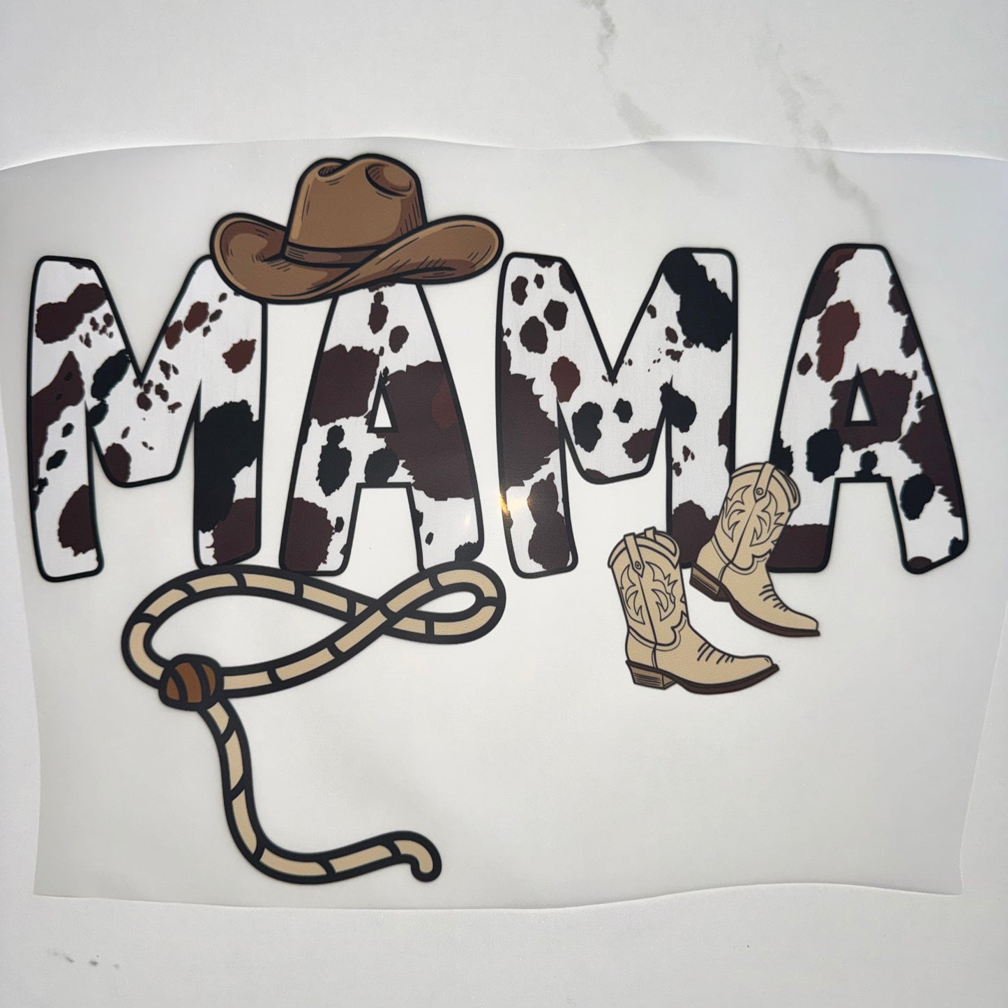 Mama Cow Print