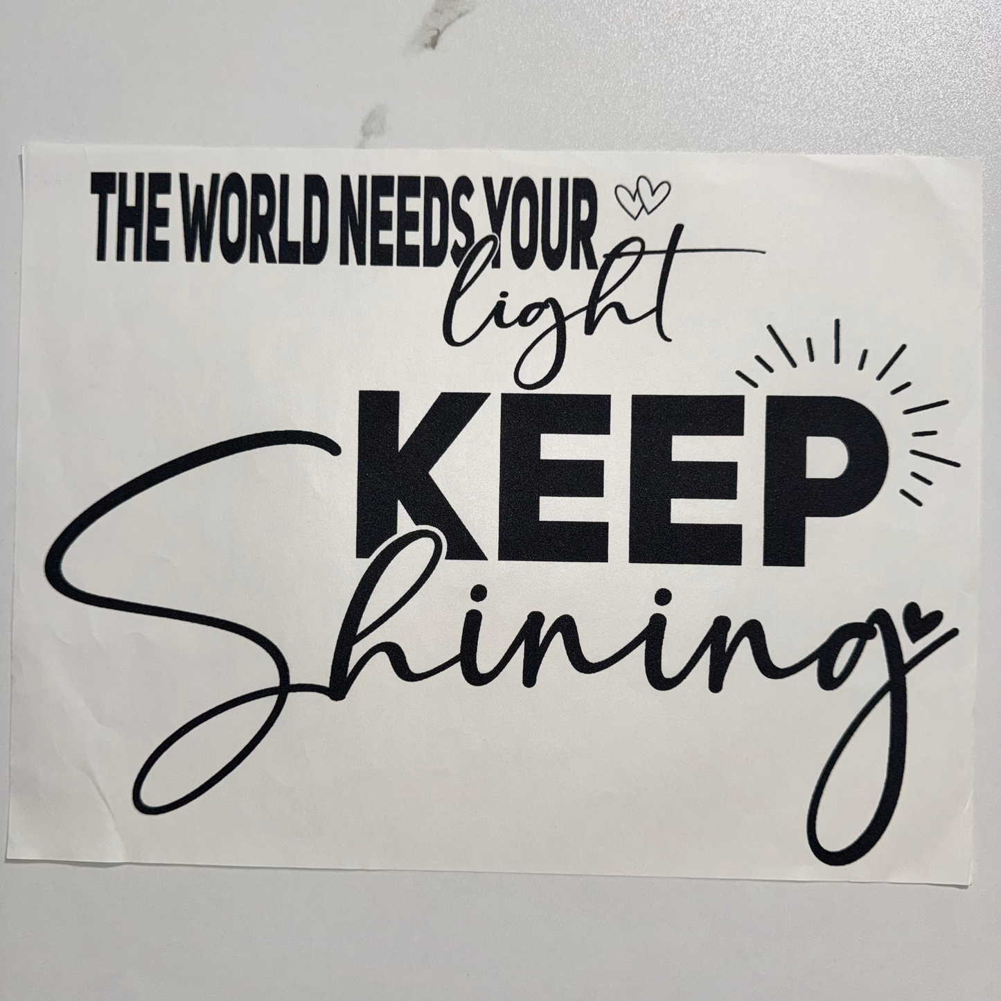 The World Needs Your Light *Bundle Print*