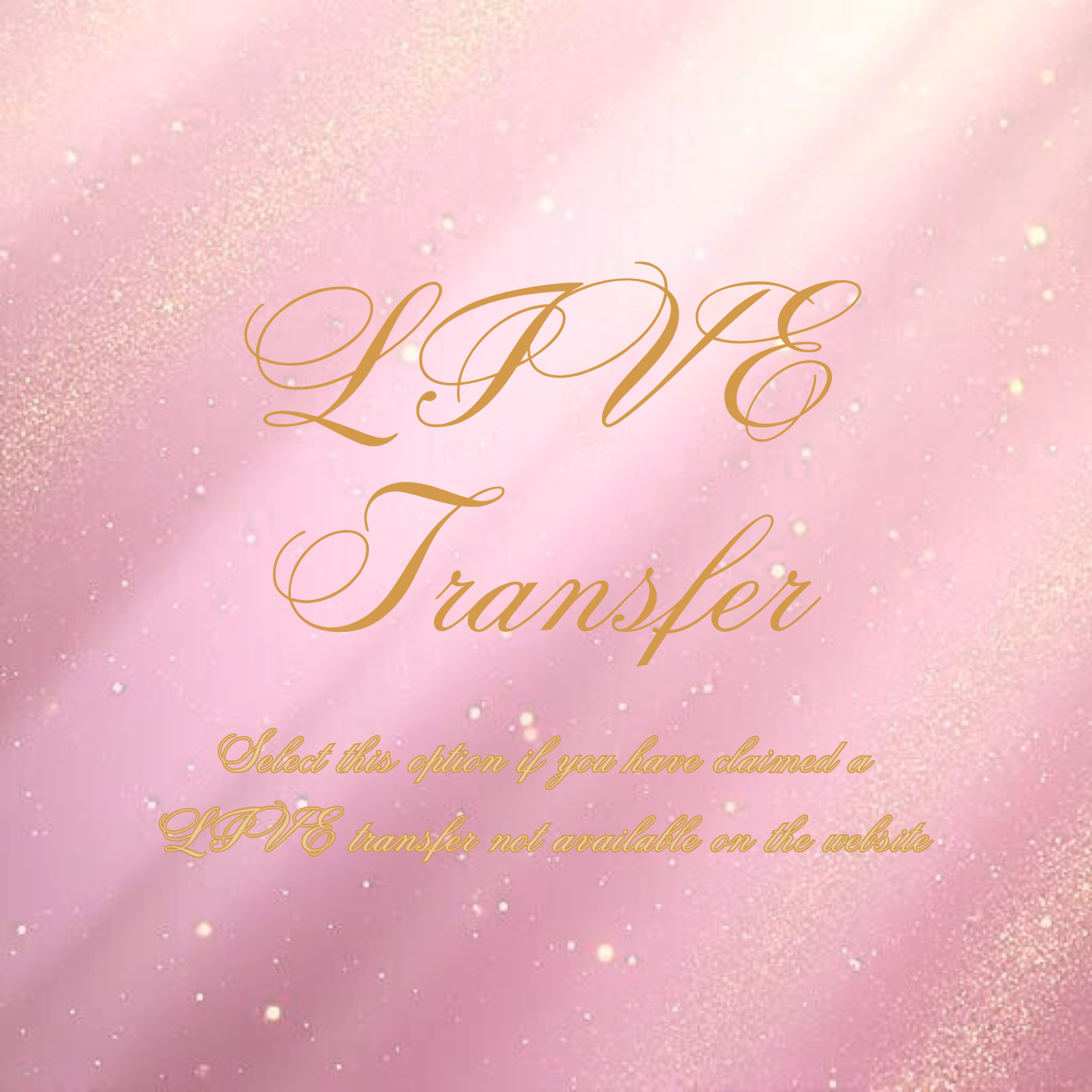 LIVE Apparel Transfer