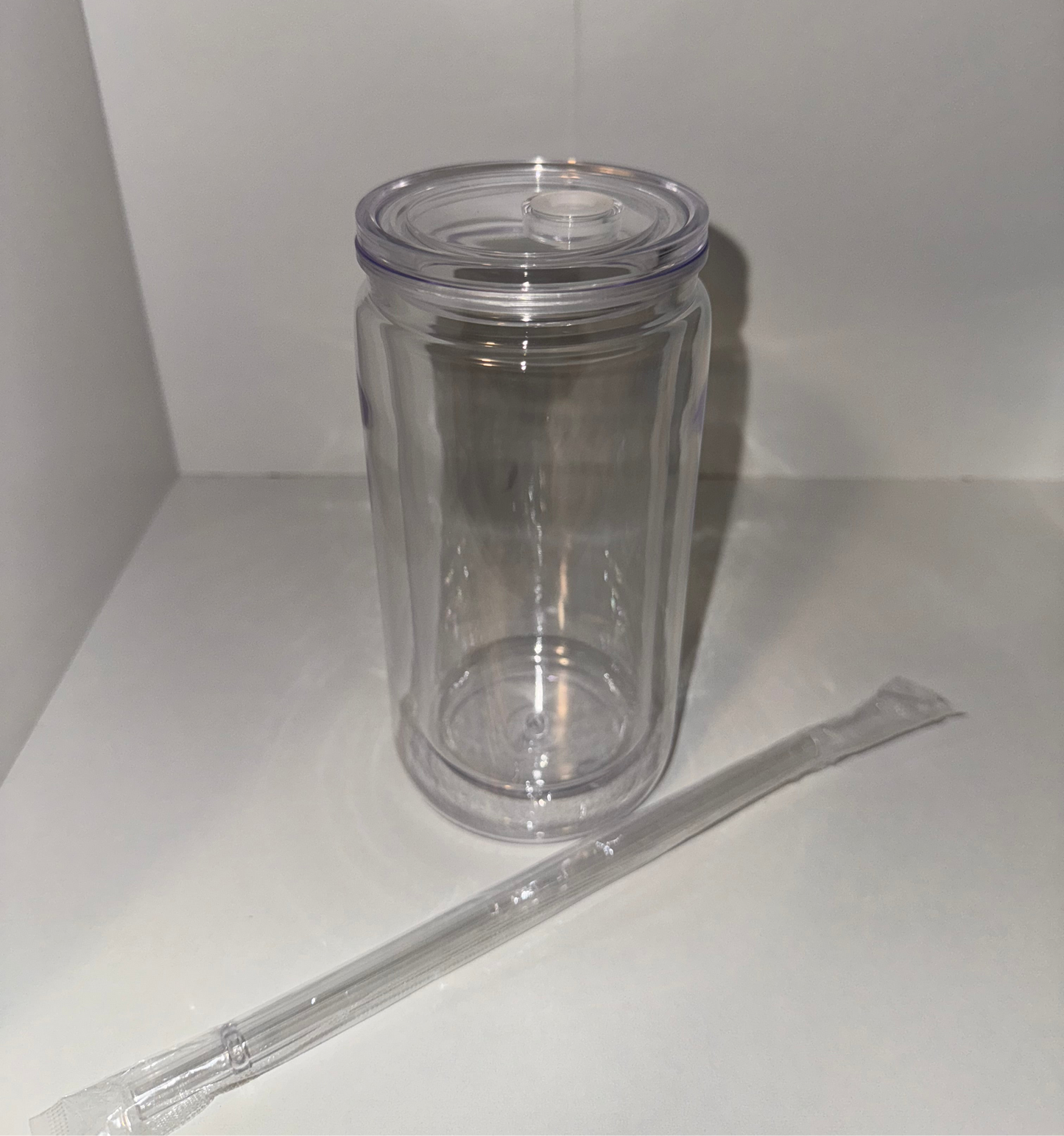 Acrylic Snow Globe Cup