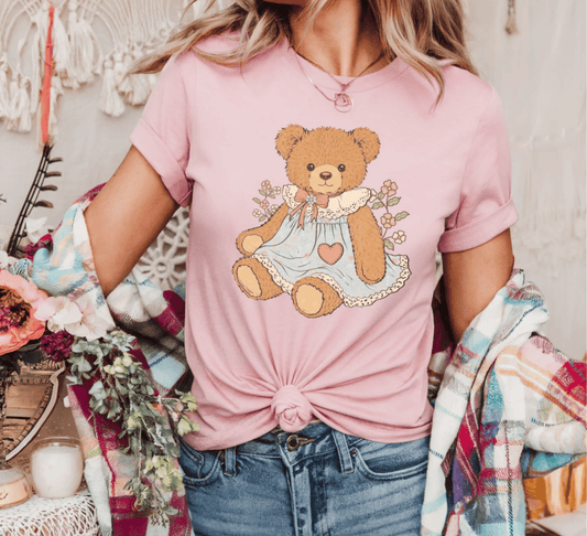 Vintage Dress Bear