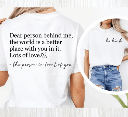 Dear Person Behind Me *Bundle Print*