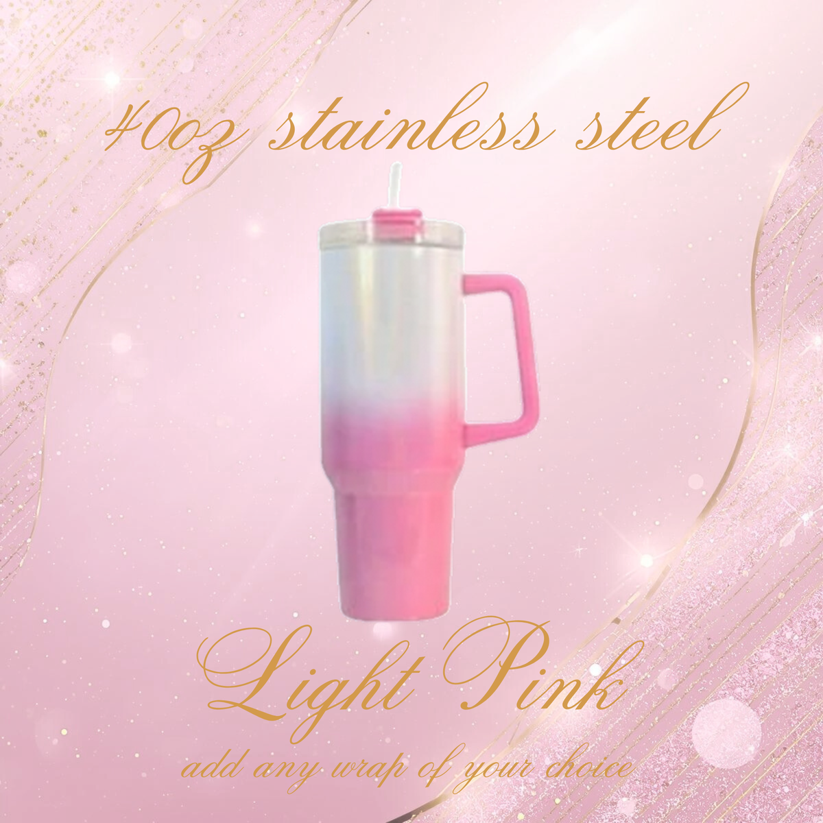 40oz Stainless Steel Tumbler *Limited Edition*