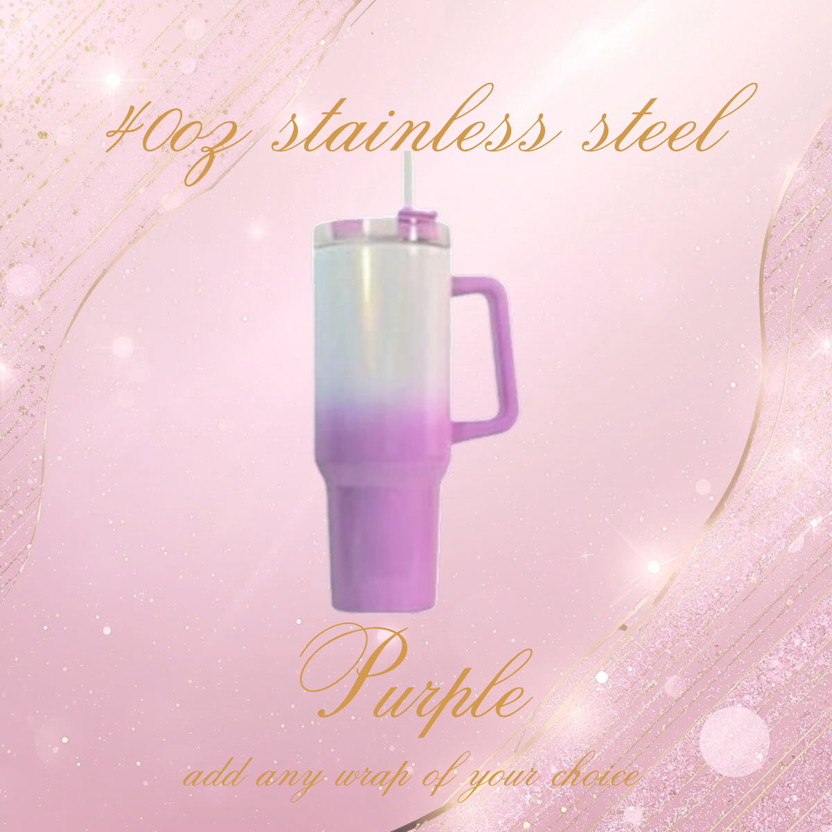 40oz Stainless Steel Tumbler *Limited Edition*