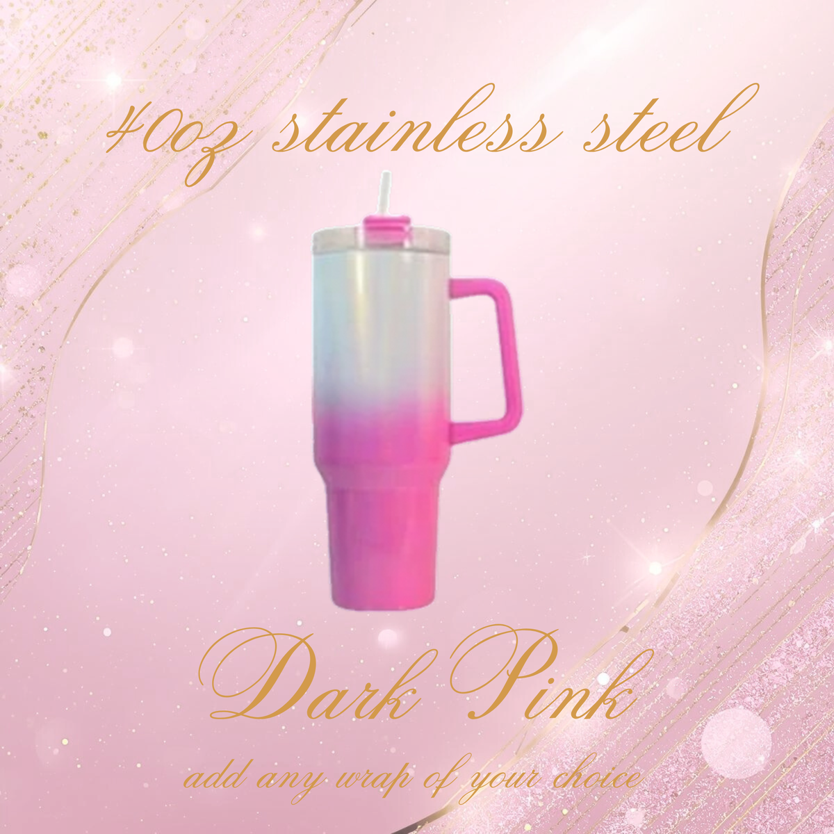 40oz Stainless Steel Tumbler *Limited Edition*