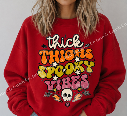Thick Thighs Spooky Vibes