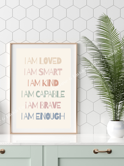 Affirmations Digital Print