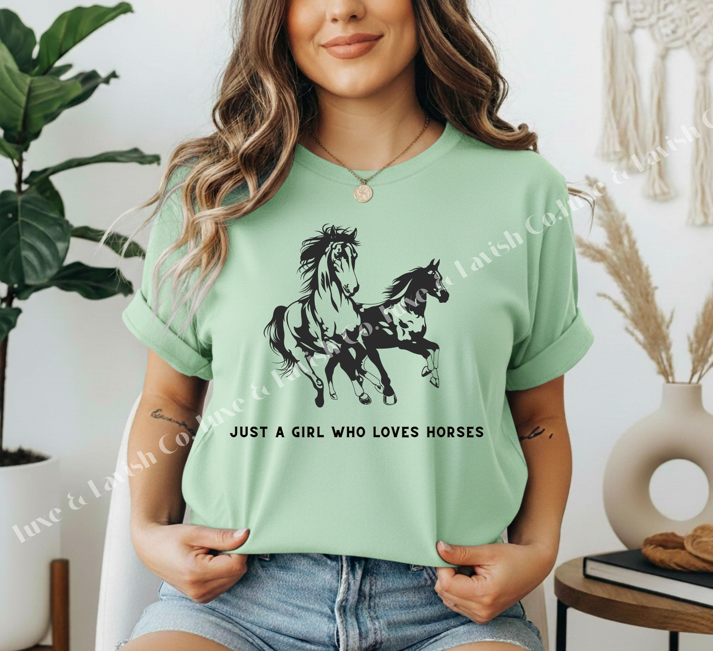 Just A Girl Who Loves Horses