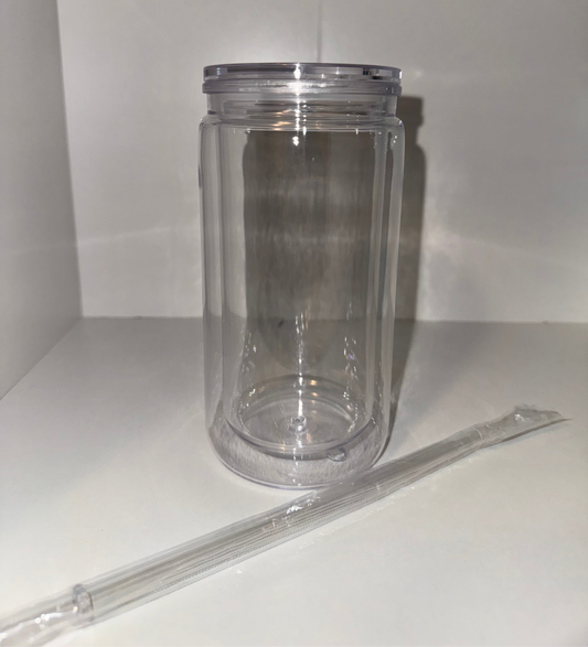 Acrylic Snow Globe Cup