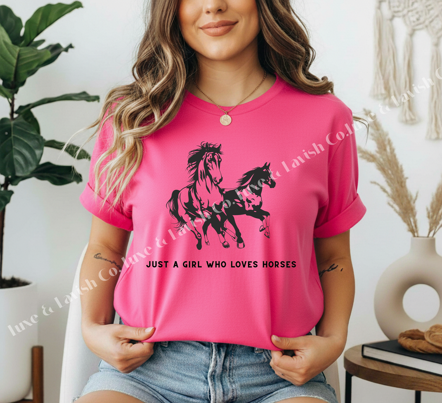 Just A Girl Who Loves Horses