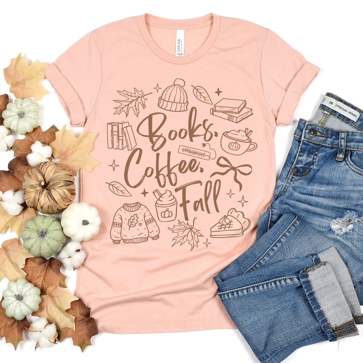 Books, Coffee, Fall