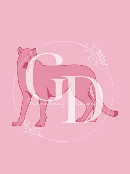 Trendy Pink Cheetah Print Trio