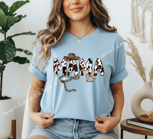 Mama Cow Print