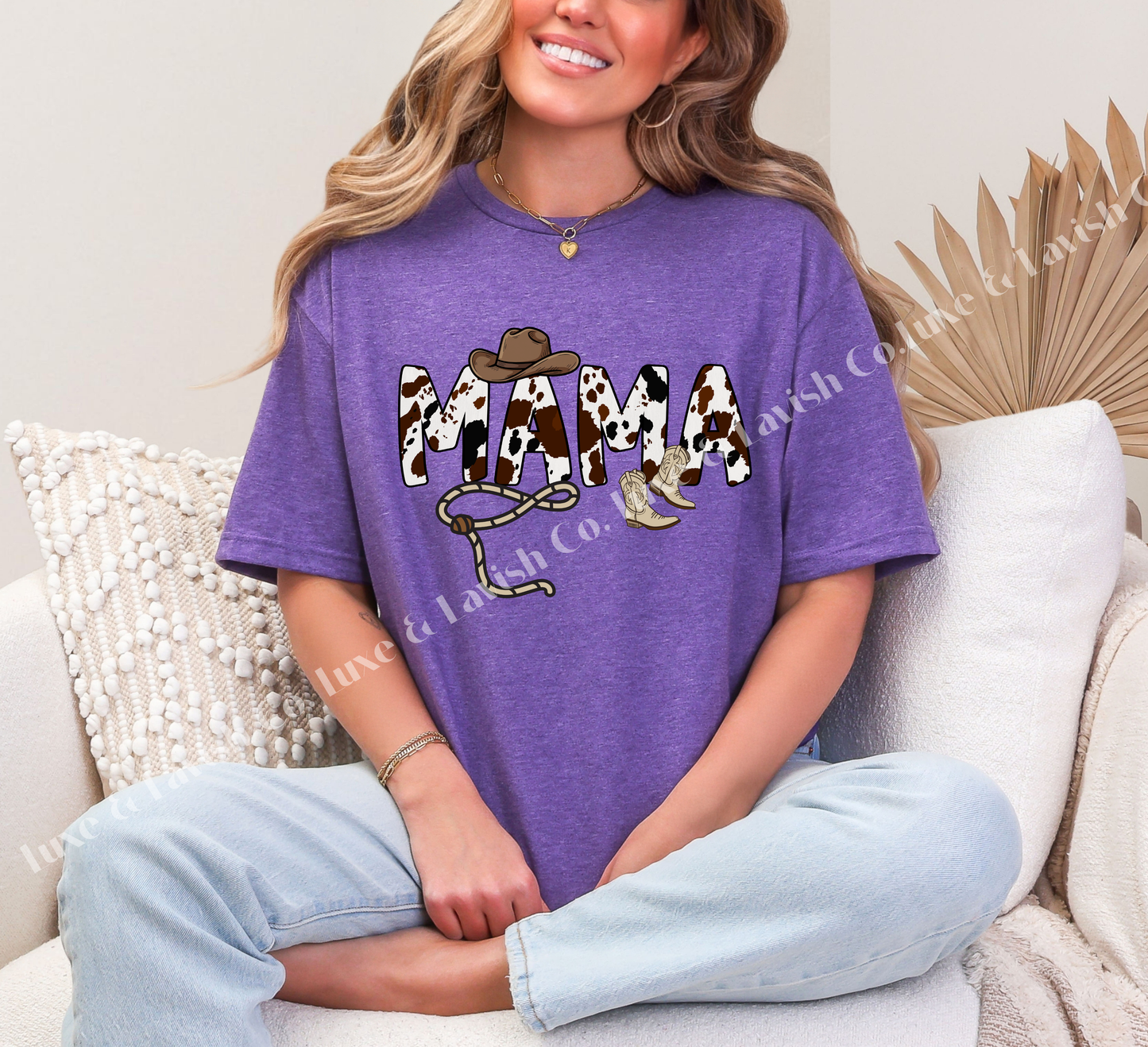 Mama Cow Print
