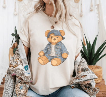 Vintage Denim Bear