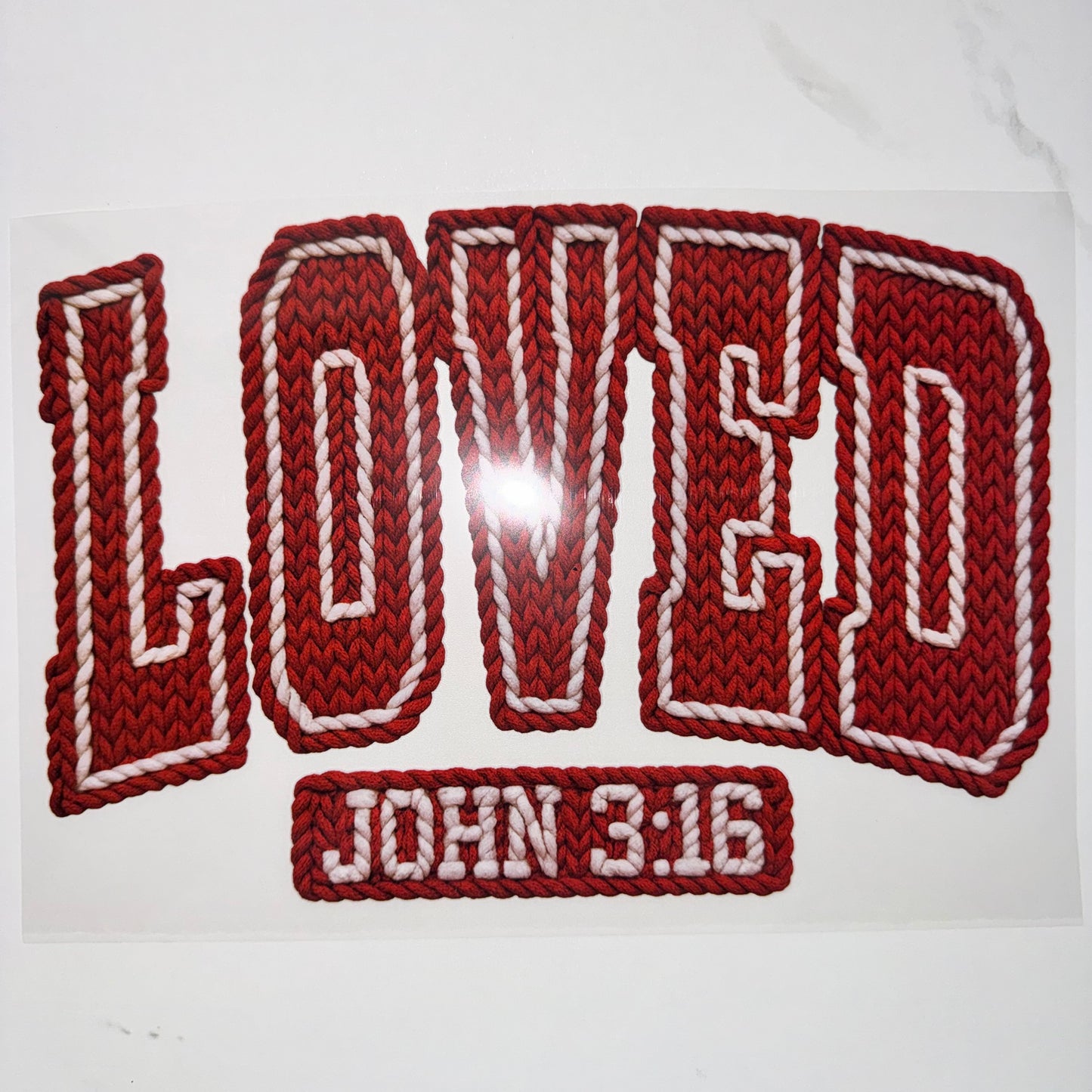 Loved John 3:16
