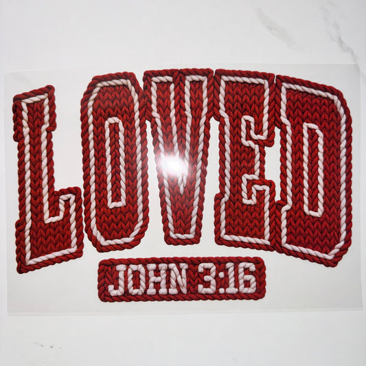 Loved John 3:16