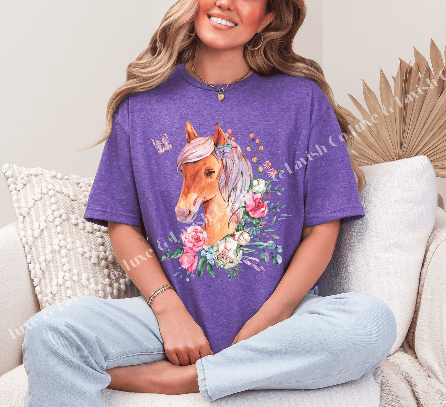 Floral Horse