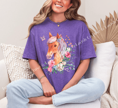 Floral Horse