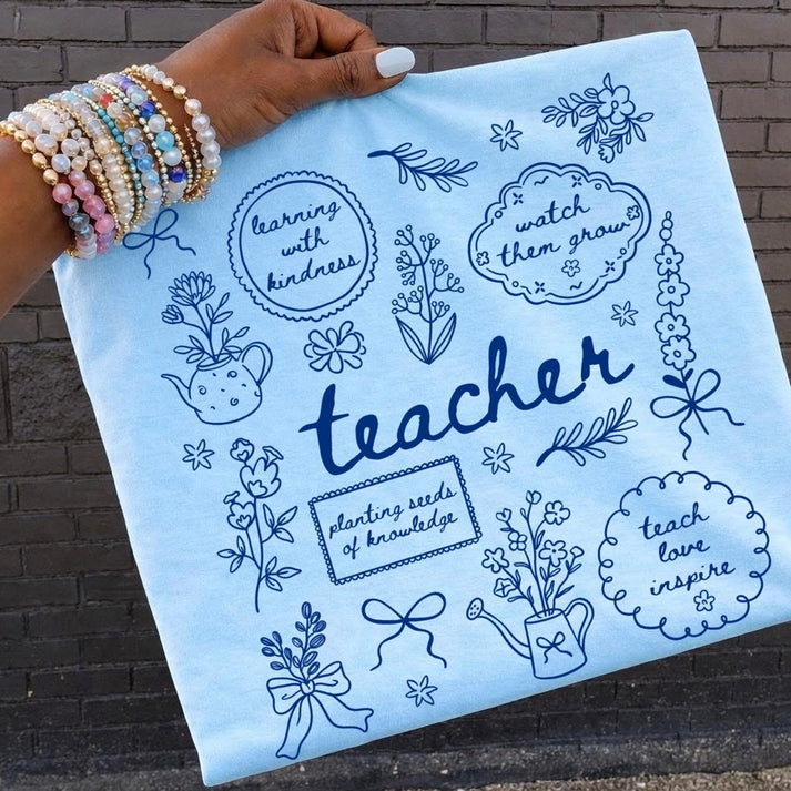 Teacher Blue Ink