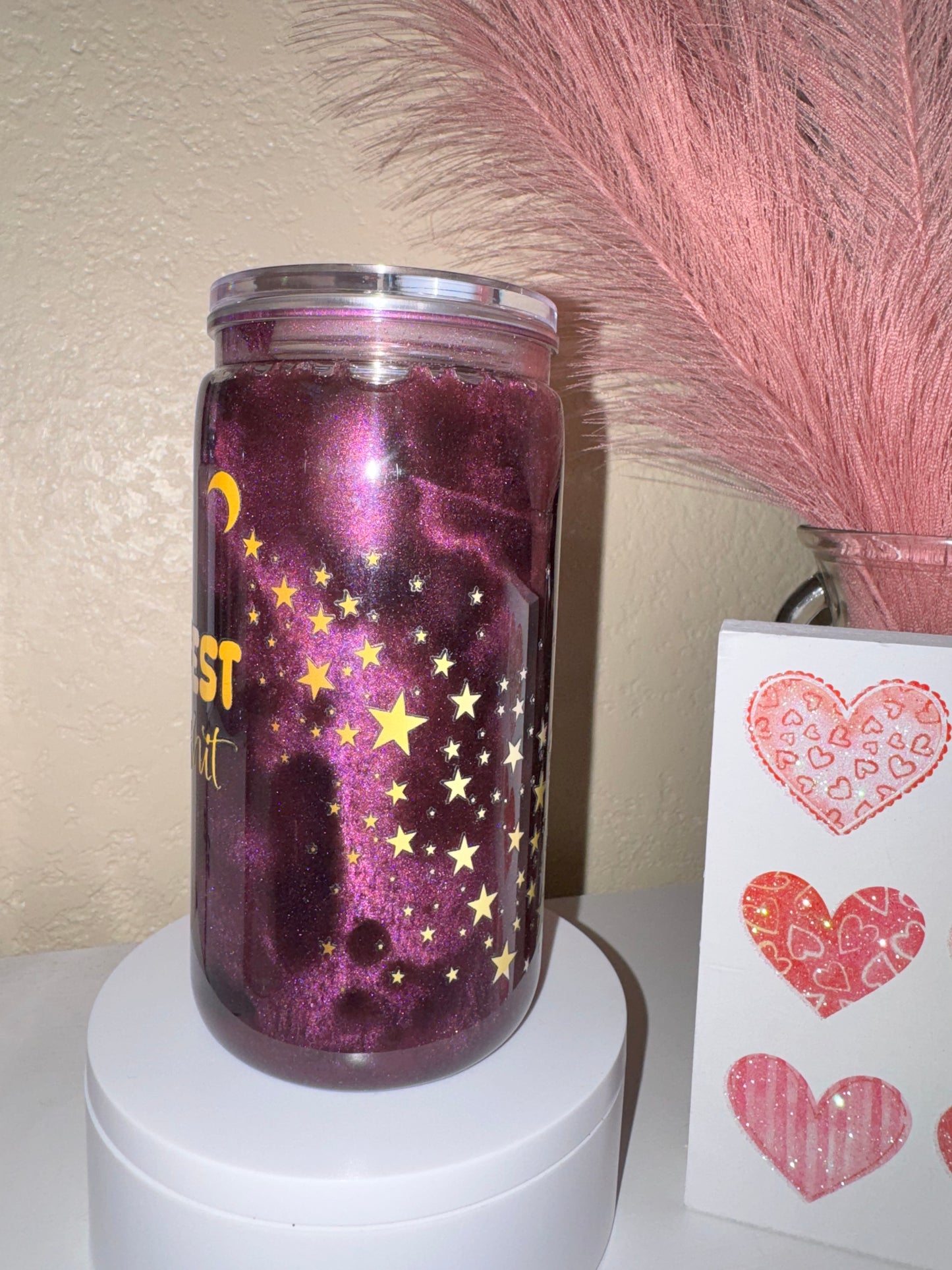 16oz Acrylic Cat Eye Effect