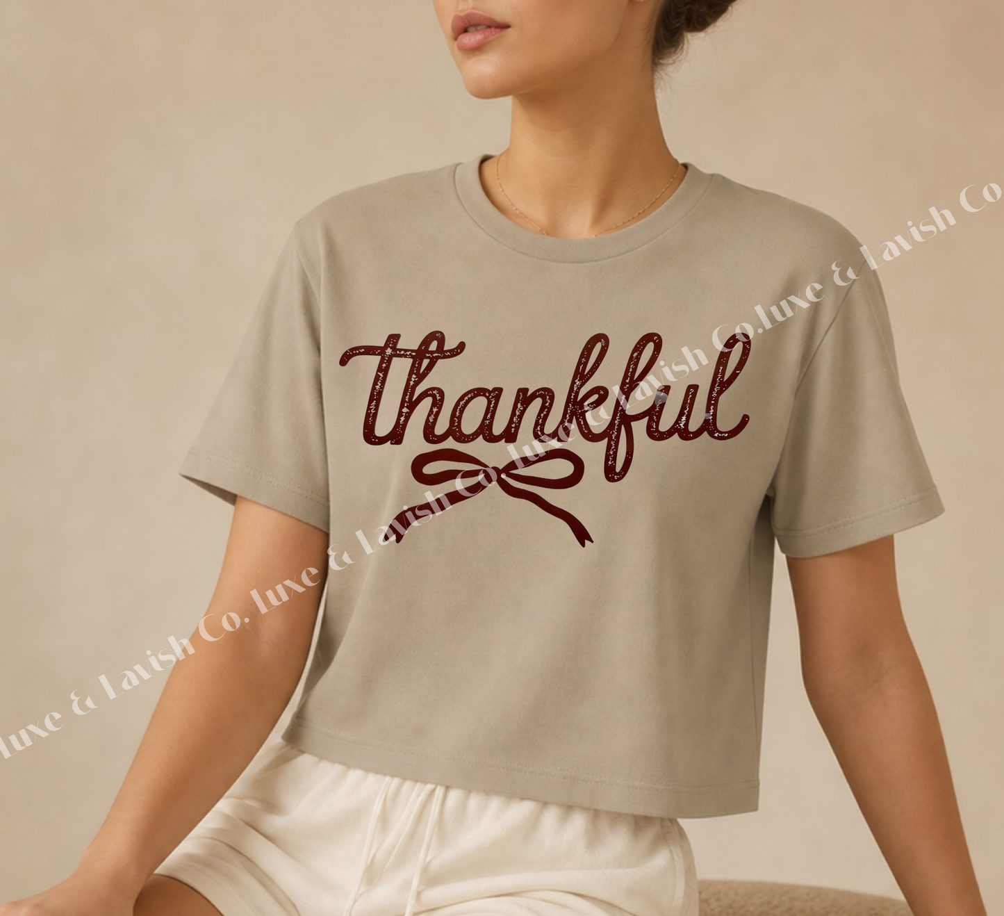 Brown Ink Thankful