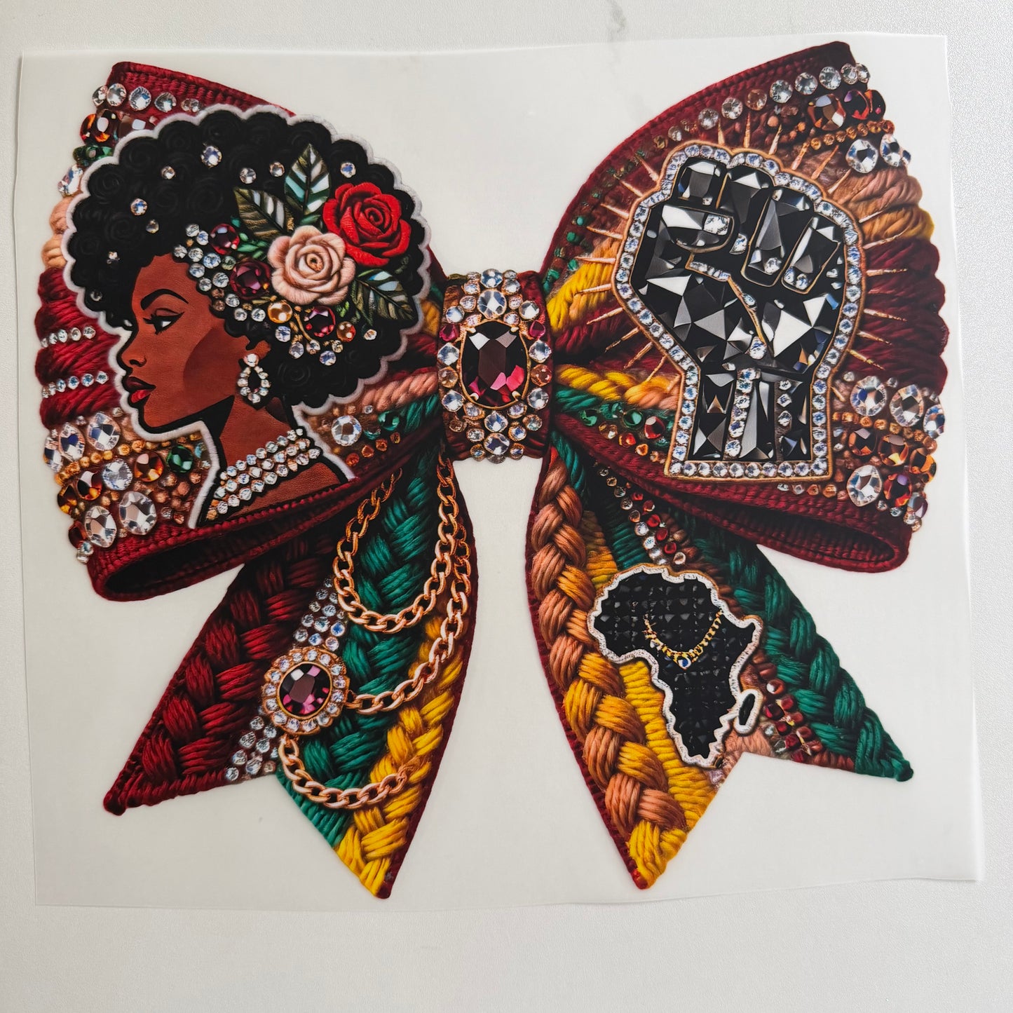 Black History Month Bow