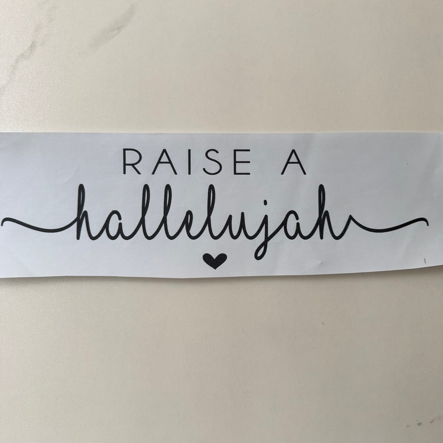 Raise A Hallelujah
