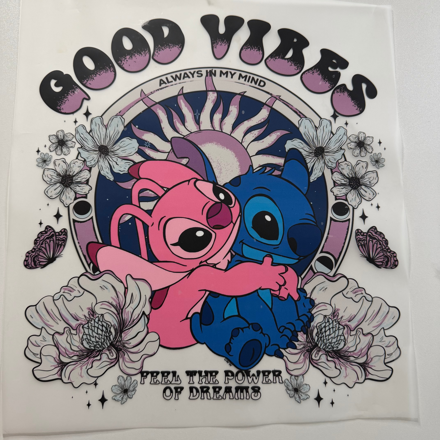 Stitch & Angel Good Vibes