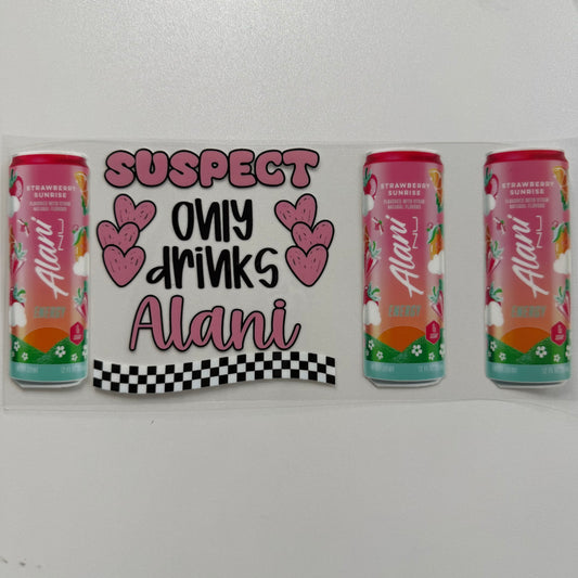 #993 - Suspect Only Drinks Alani Strawberry Sunrise