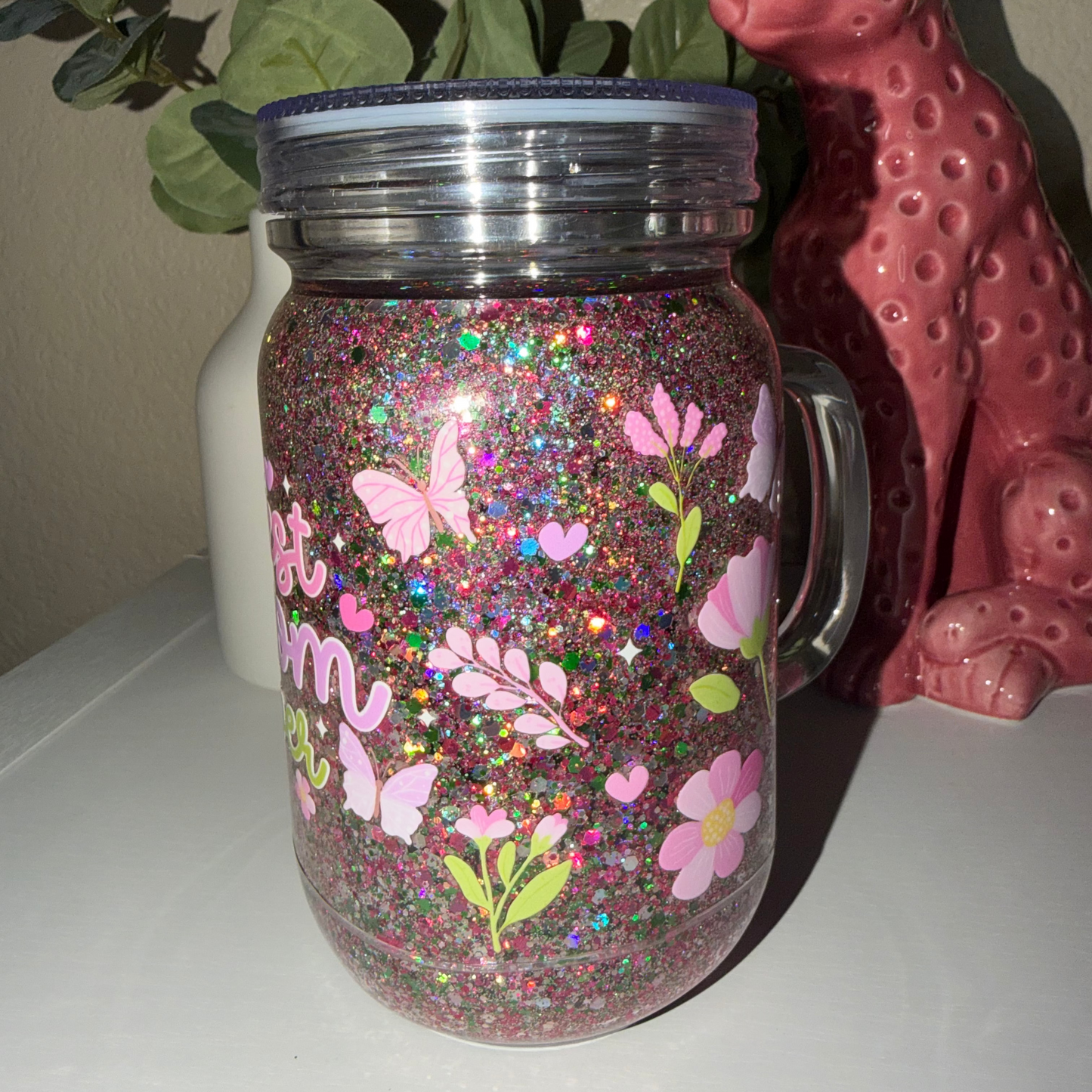 20oz Acrylic Mason Jar Best Mom