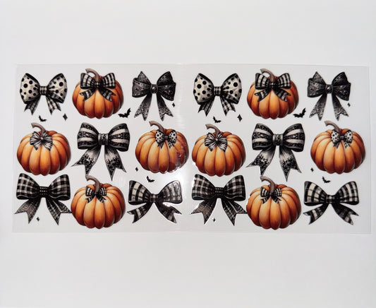 #168 - Pumpkins & Patterned Bows