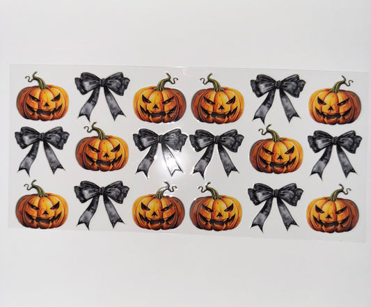 #169 - Pumpkins & Black Bows