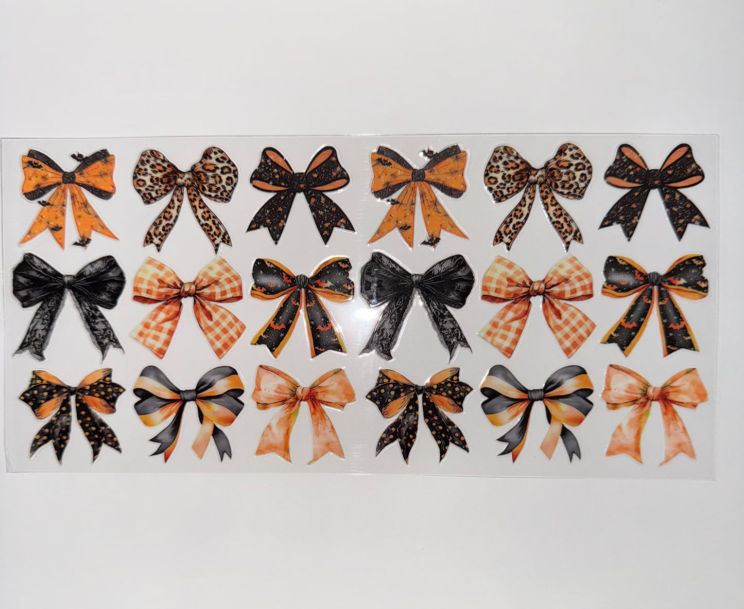 #161 - Fall Bows W/ Leopard