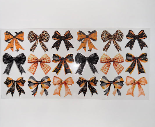 #161 - Fall Bows W/ Leopard