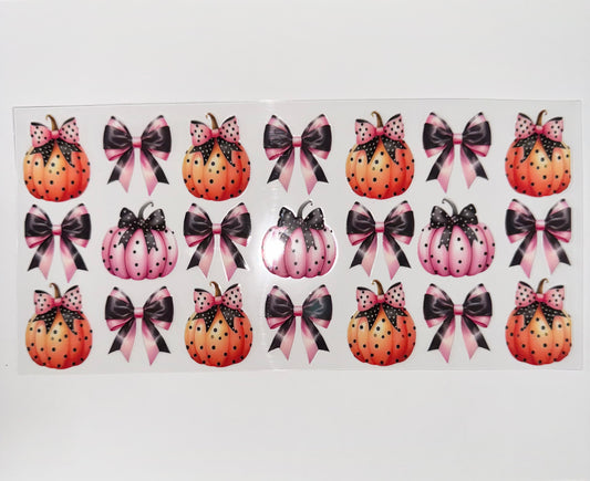 #138 - Pink Pumpkins & Bows
