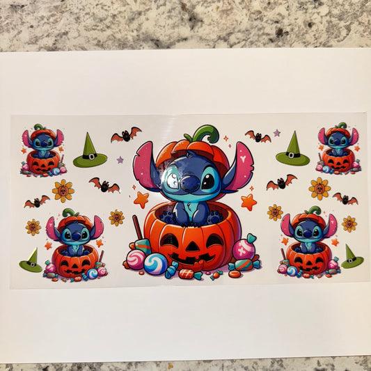 #242 - Stitch Pumpkin