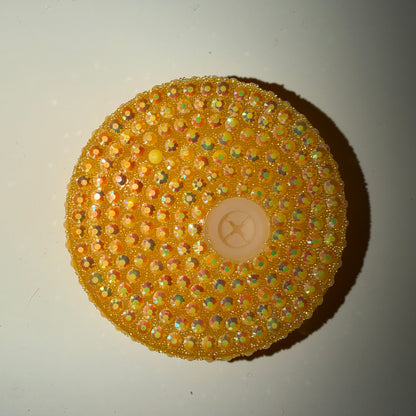 Bling Rhinestone Lids