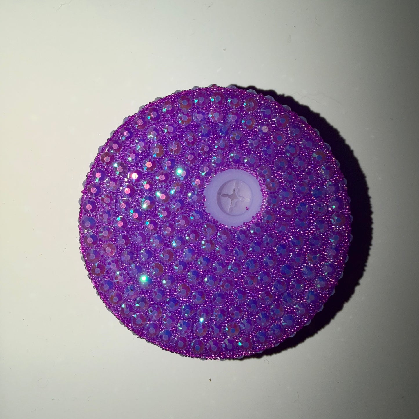 Bling Rhinestone Lids
