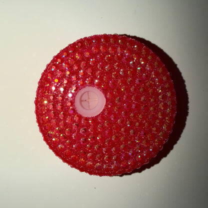 Bling Rhinestone Lids