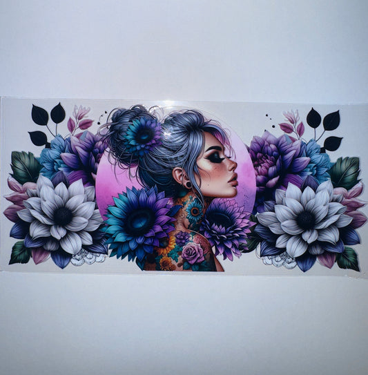 #349 - Tattoed Girl W/ Bun