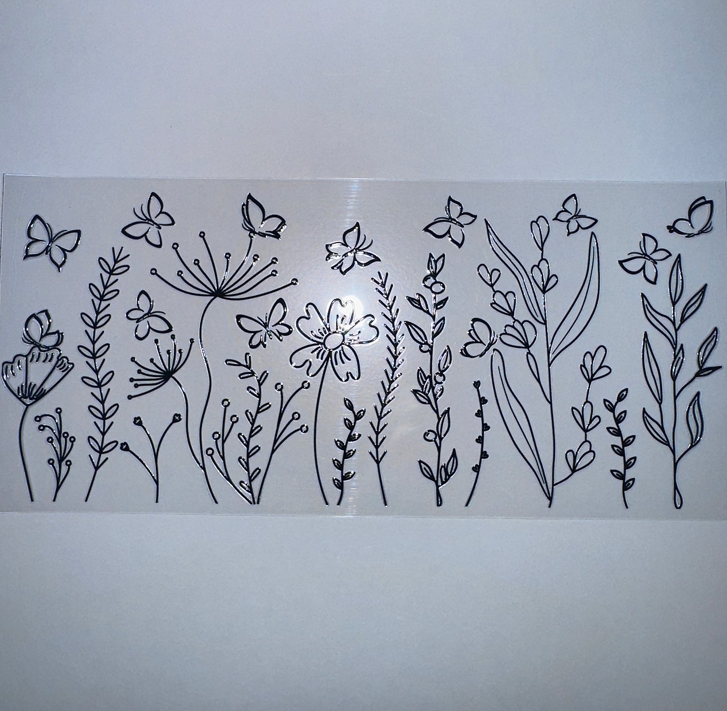 #372 - Flowers Outline