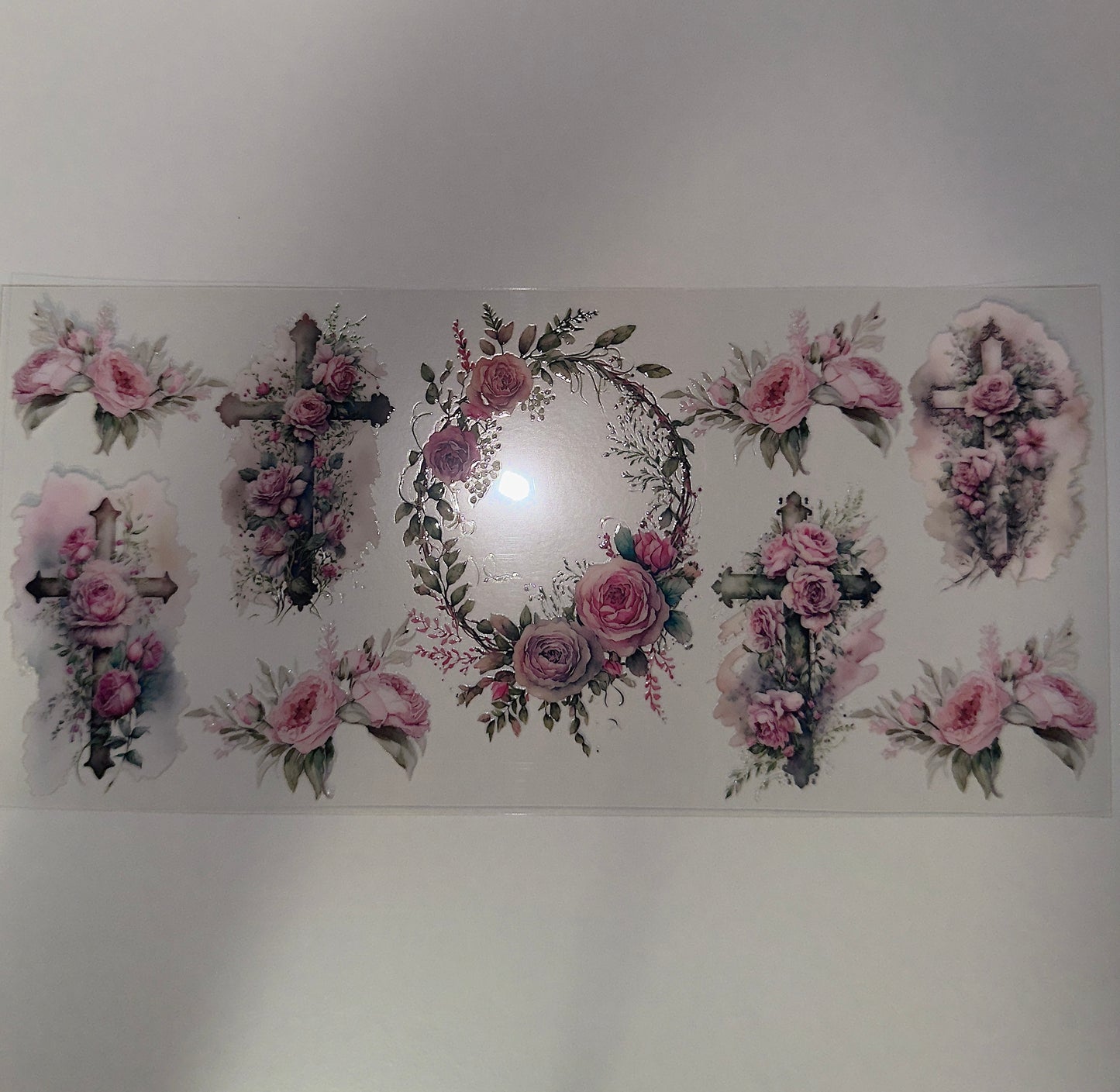 #404 - Florals & Crosses